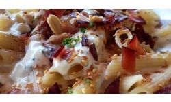 Brza i kremasta pasta sa sirom i kikirikijem