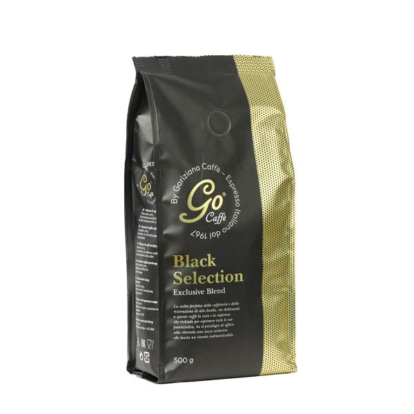GO CAFFE BLACK SELECTION pržena kafa u zrnu, 500g