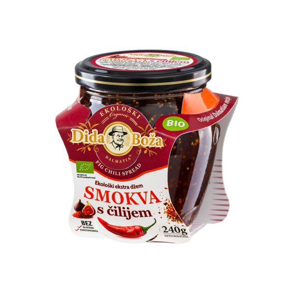 DIDA BOŽA Organski ekstra džem Smokva Čili