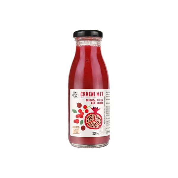 DUNST Kašasti sok Crveni mix, 200ml