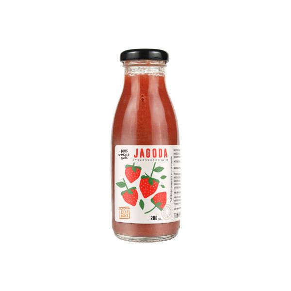 Kašasti sok od jagode i jabuke