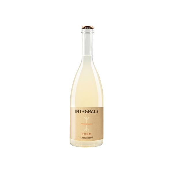 INTEGRALE Petnat penušasto belo vino nefiltrirano, 750ml