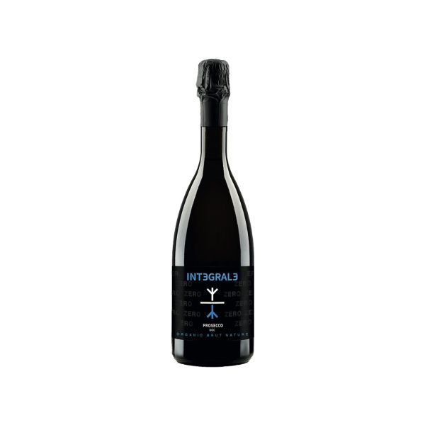 INTEGRALE Prosecco penušasto belo vino ZERO Brut Nature DOC, 750ml