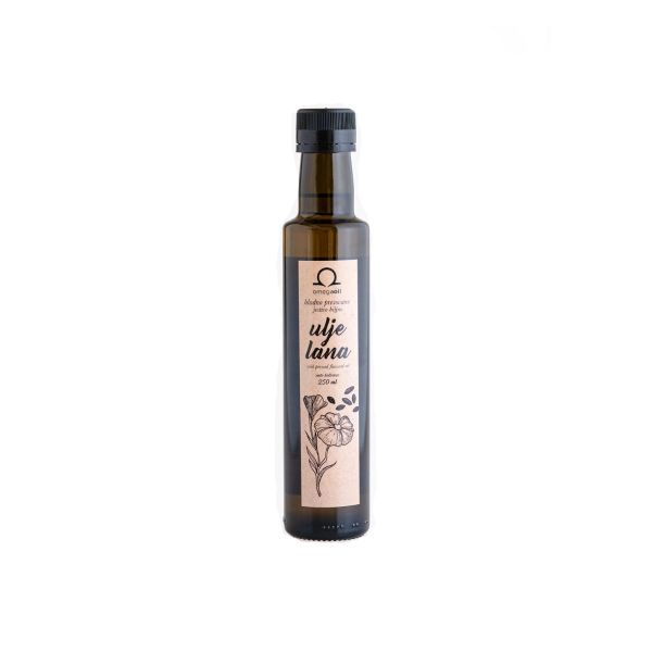 Hladno presovano ulje lana, 250ml