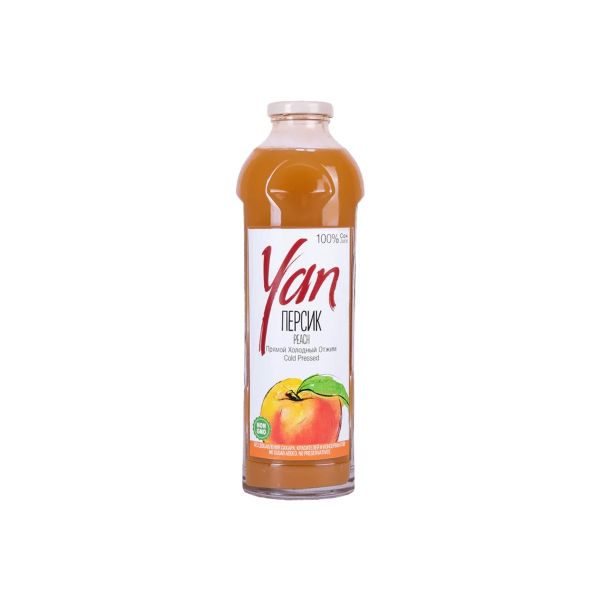 YAN Sok od breskve 100%, 930ml