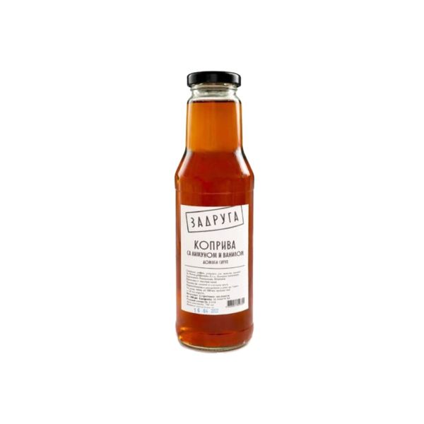 ZADRUGA Sirup Kopriva sa Limunom i Vanilom, 750ml